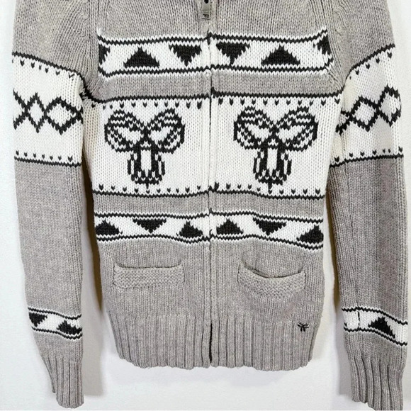 Aritzia Tna Lambwools  Sea To Sky Sweater Cochiwan Jacket - Picture 5 of 16